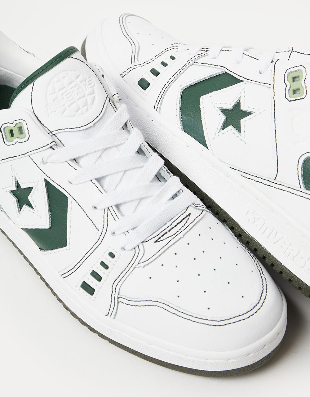 Converse AS-1 Pro Skate Shoes - White/Fir/White