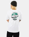 adidas BB Rider 'Zach' T-Shirt - White/Court Green/Black