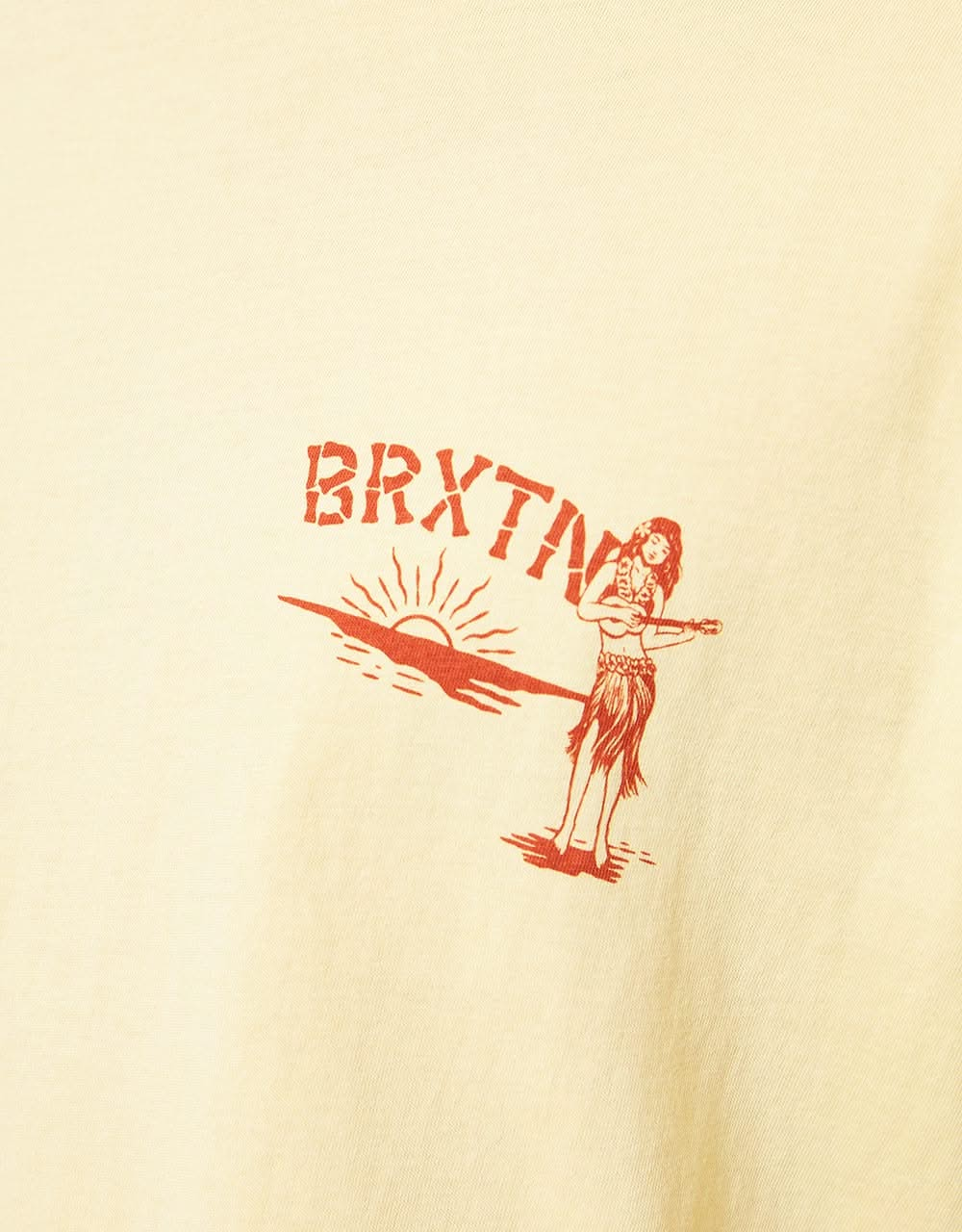 Brixton Good Time T-Shirt - Straw