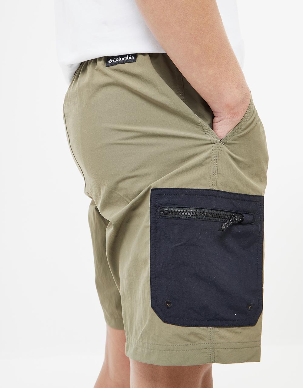 Columbia Summerdry Brief Short - Stone Green/Black