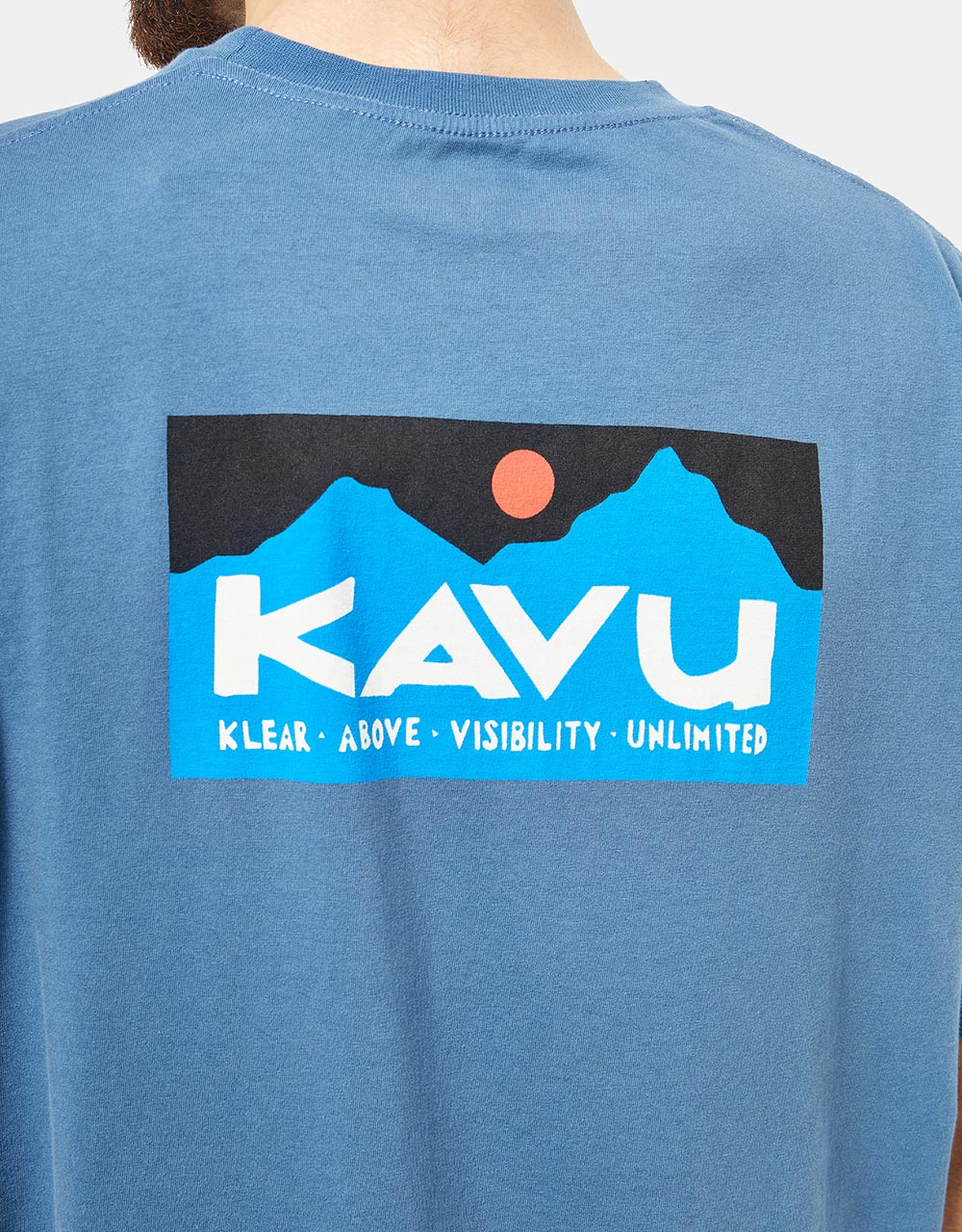 Kavu Klear Above Etch Art T-Shirt - Vintage Blue