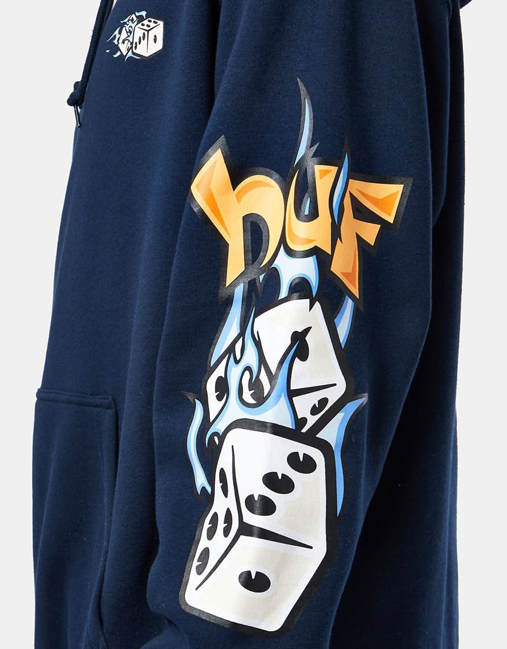 HUF Dicey Pullover Hoodie - Navy