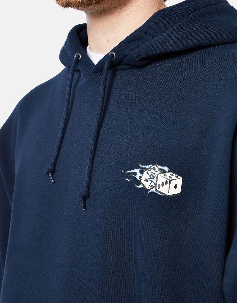 HUF Dicey Pullover Hoodie - Navy