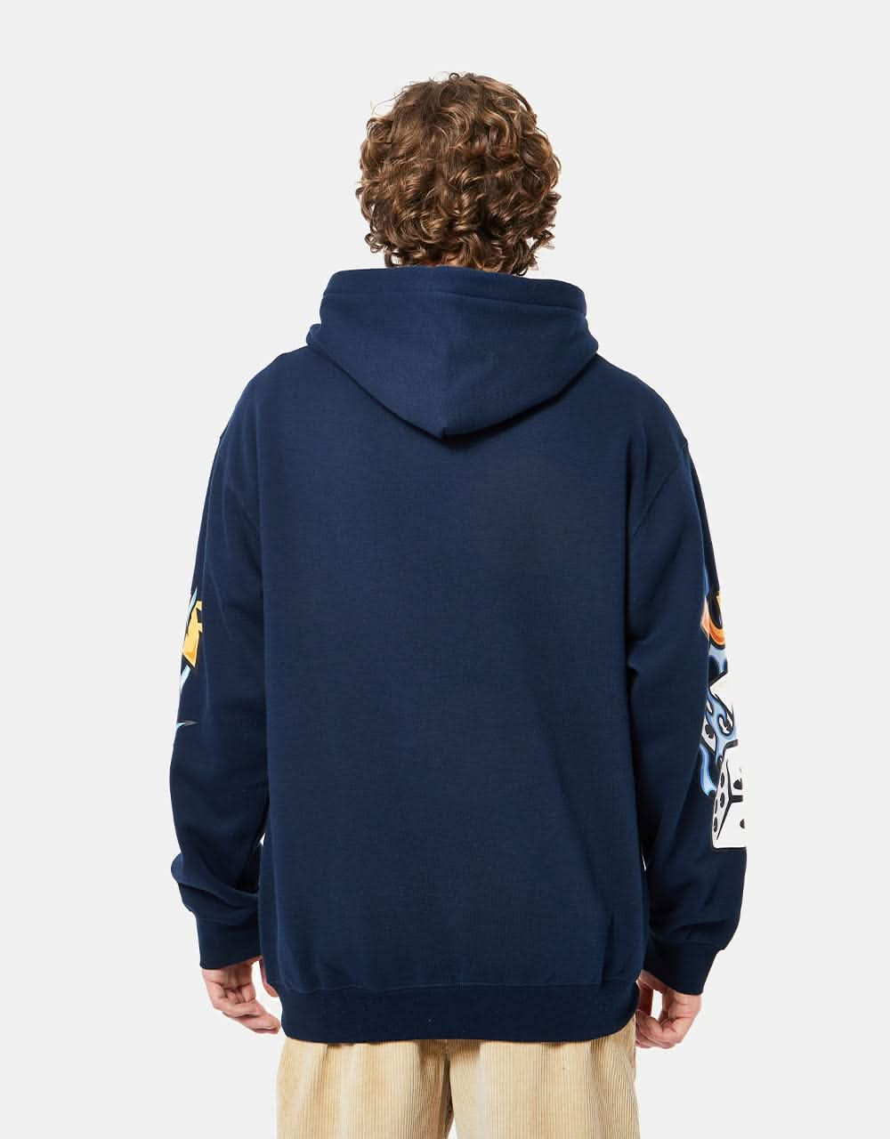 HUF Dicey Pullover Hoodie - Navy