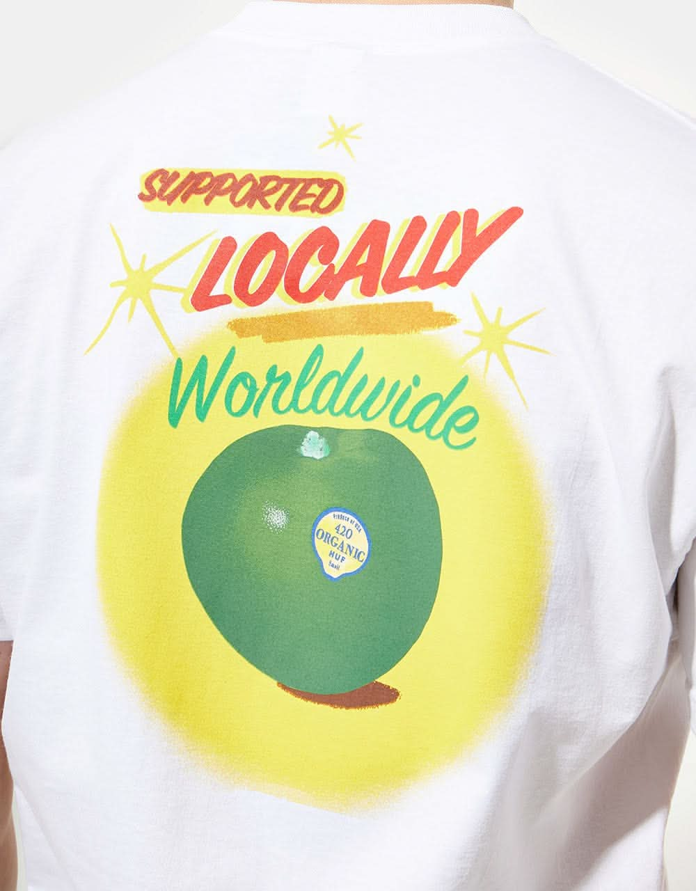 HUF Local Support T-Shirt - White