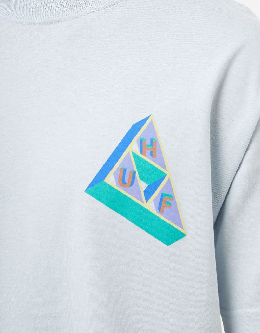 HUF Based Triple Triangle T-Shirt - Sky