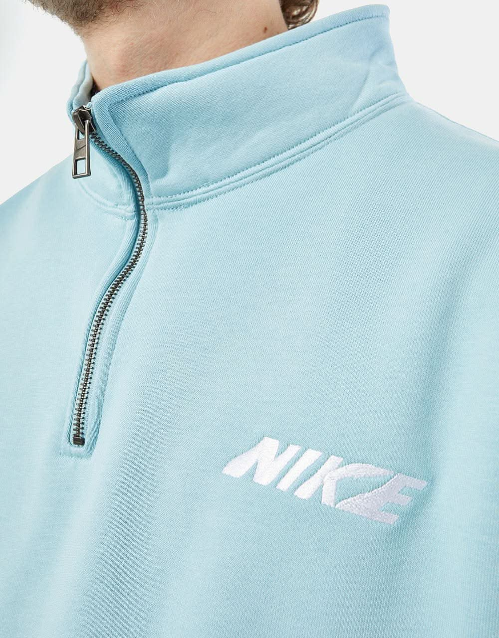 Nike SB Copy Shop Half Zip - Ocean Bliss