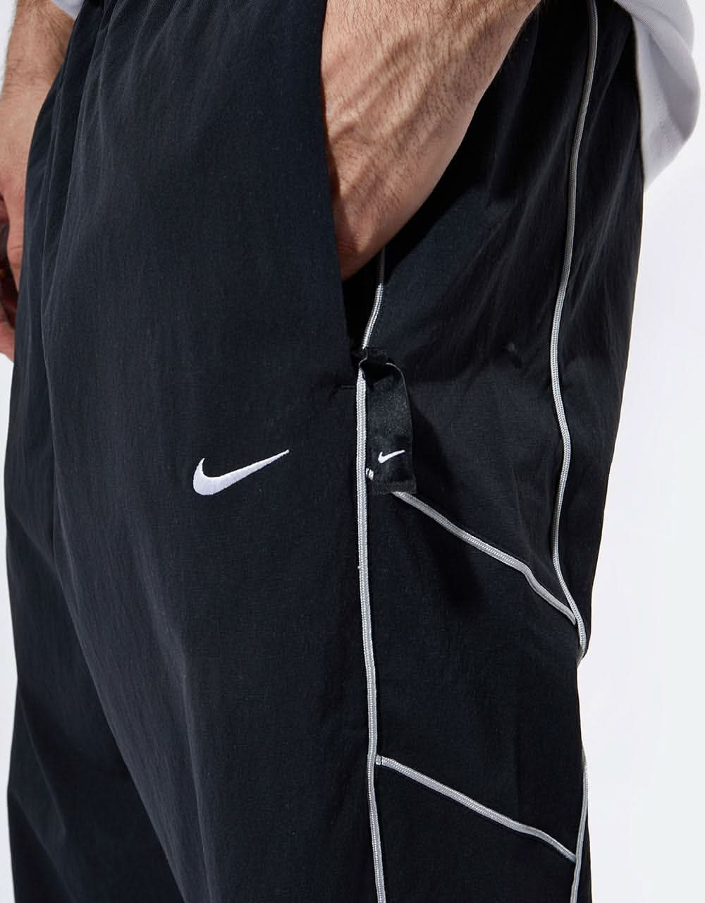 Nike SB Rugged Track Pant - Black/Summit White/Safety Orange