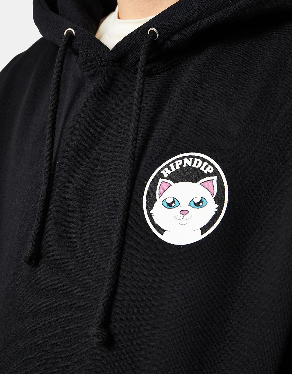 RIPNDIP Stop Being A Pussy Pullover Hoodie - Black