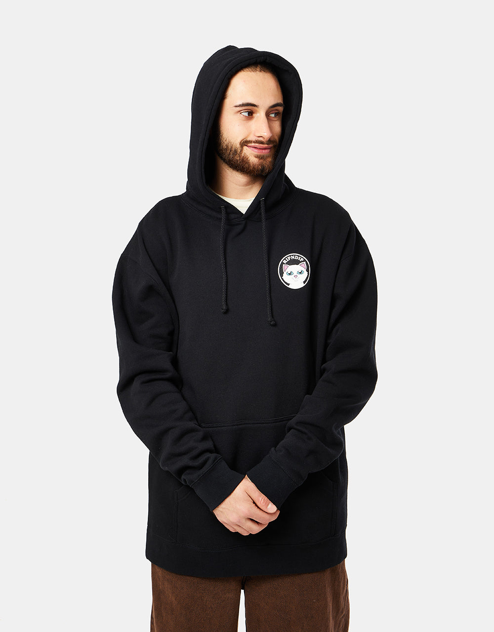 RIPNDIP Stop Being A Pussy Pullover Hoodie - Black