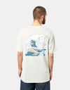 RIPNDIP Great Wave T-Shirt - Sage