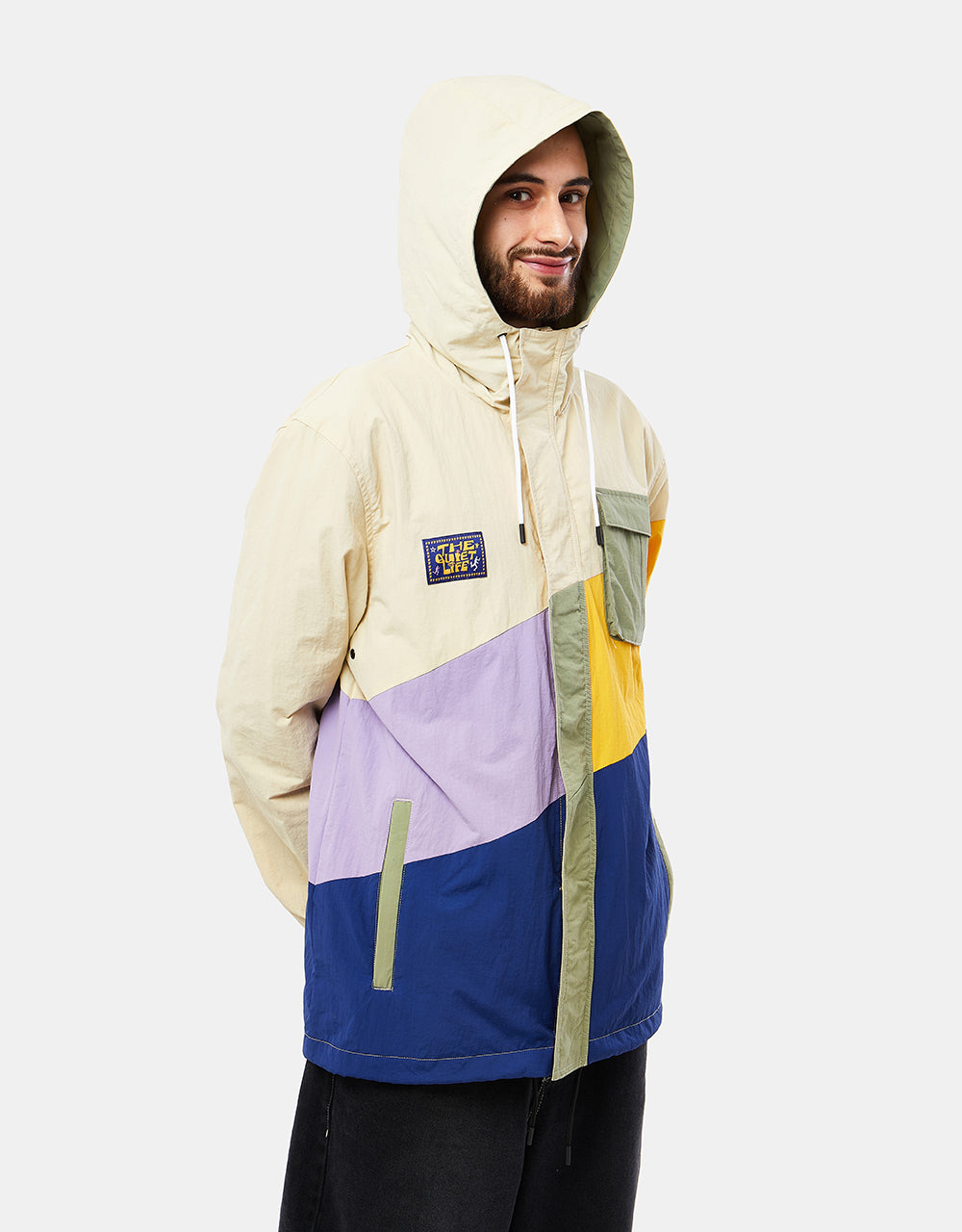 The Quiet Life Nylon Ripstop Windbreaker Jacket - Multi