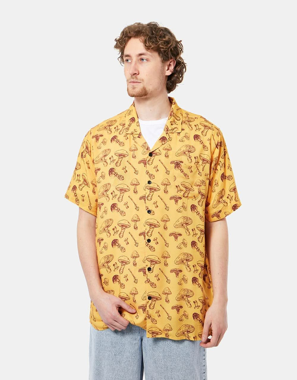 Poler Aloha Shirt - Goomer Brown