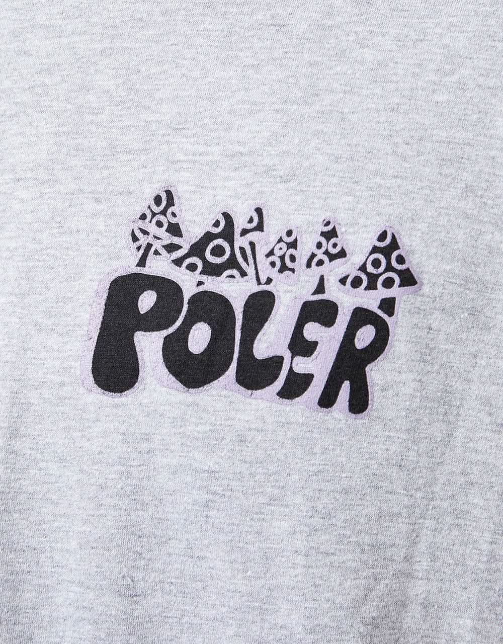 Poler Caveman T-Shirt - Gray Heather