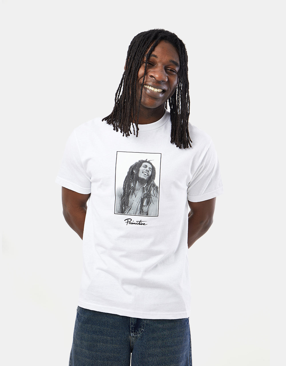 Primitive x Bob Marley Uprising T-Shirt - White