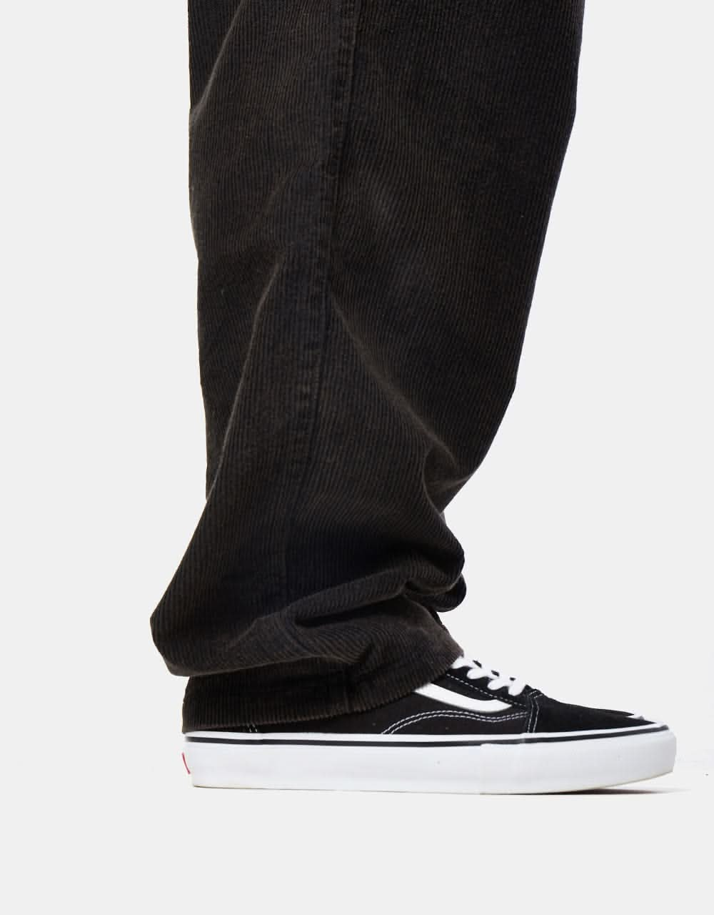 Vans Range Baggy Tapered Acid Wash Cord Pant - Black