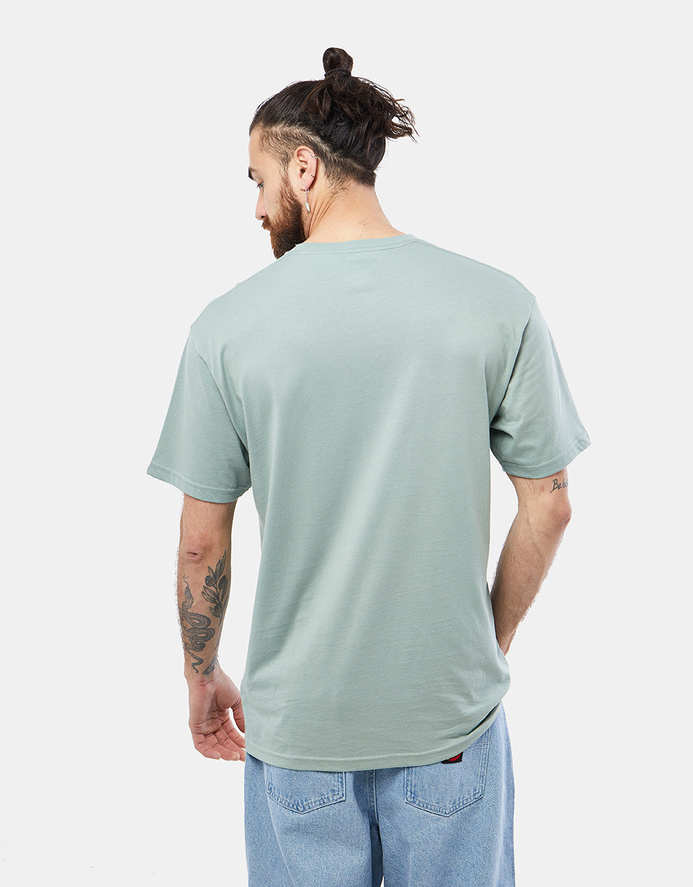 Vans Left Chest Logo T-Shirt - Chinois Green/Black