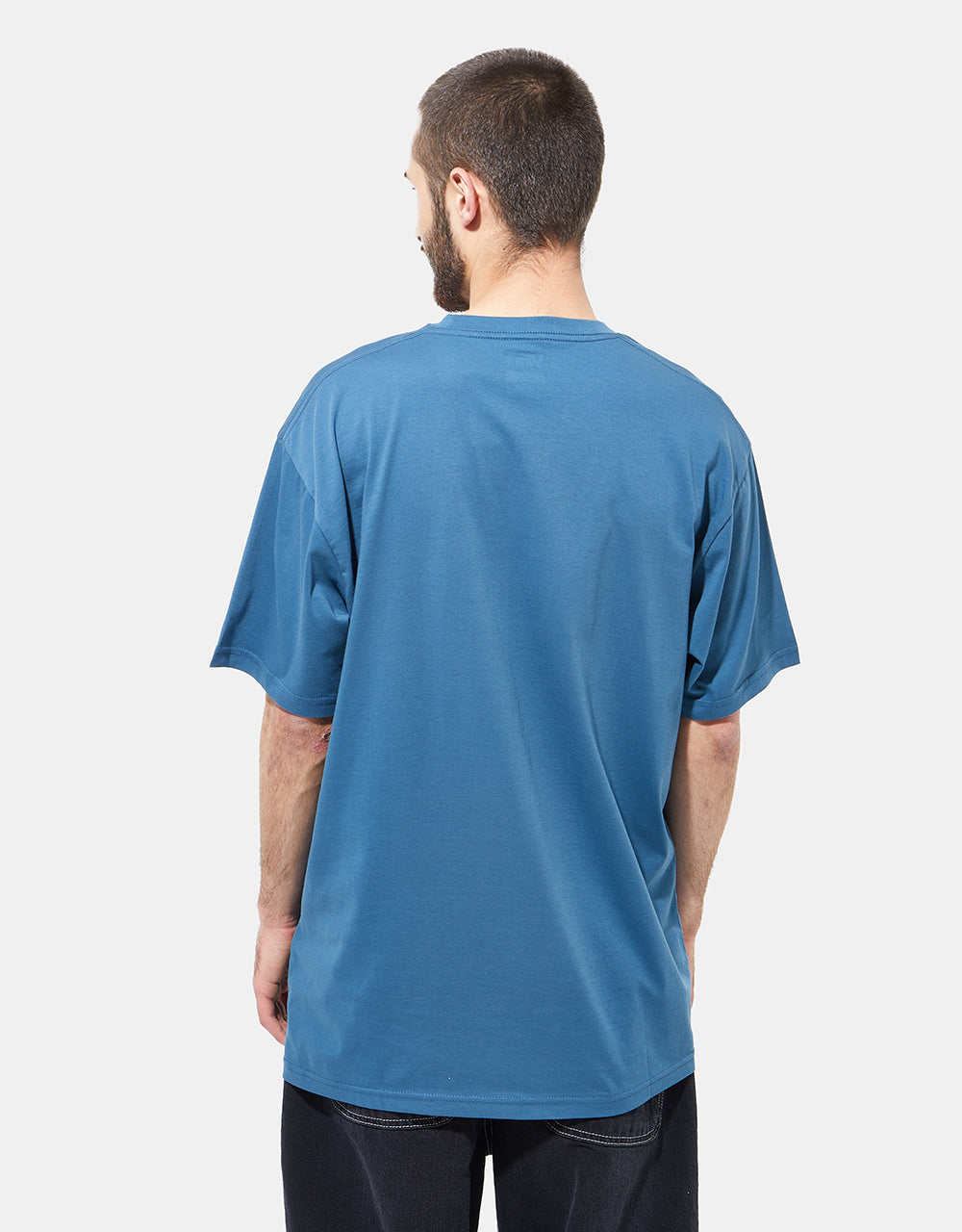 Vans Left Chest Logo T-Shirt - Vans Teal/White