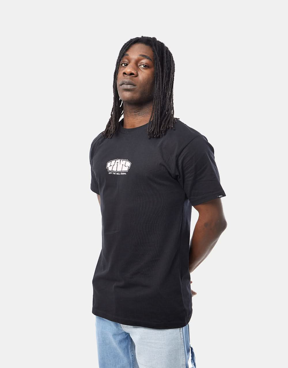 Vans Blocked Vans Logo T-Shirt - Black