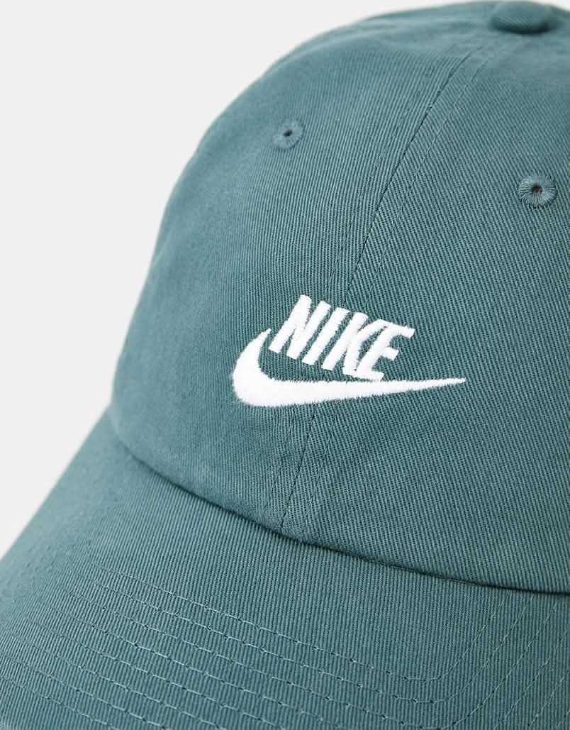 Nike Heritage 86 Futura Cap - Faded Spruce/White