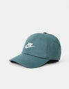 Nike Heritage 86 Futura Cap - Faded Spruce/White