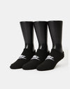 Nike Everyday Essentials No Show Socks 3 Pack - Black/White