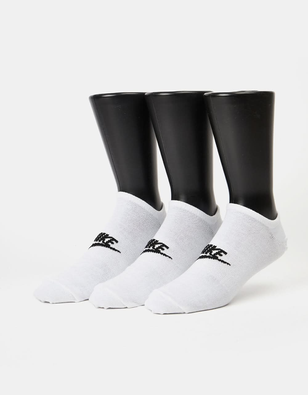 Lot de 3 paires de chaussettes Nike Everyday Essentials No Show - Blanc/Noir