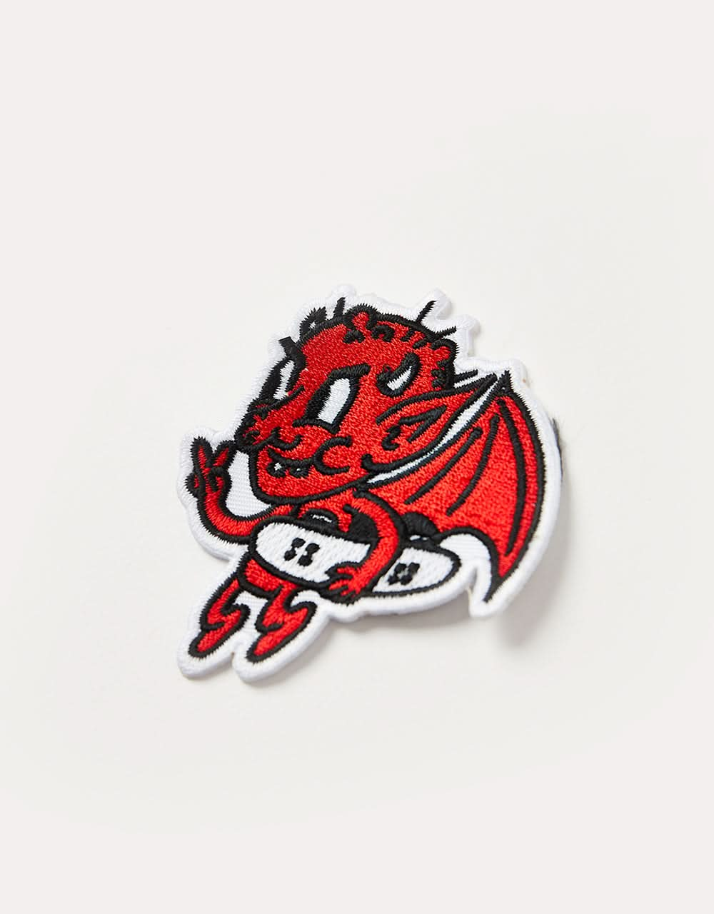 Route One Gargoyle Embroidered Patch - Red