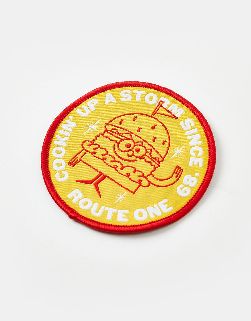 Route One Cookin' Up A Storm Woven Patch - Yellow