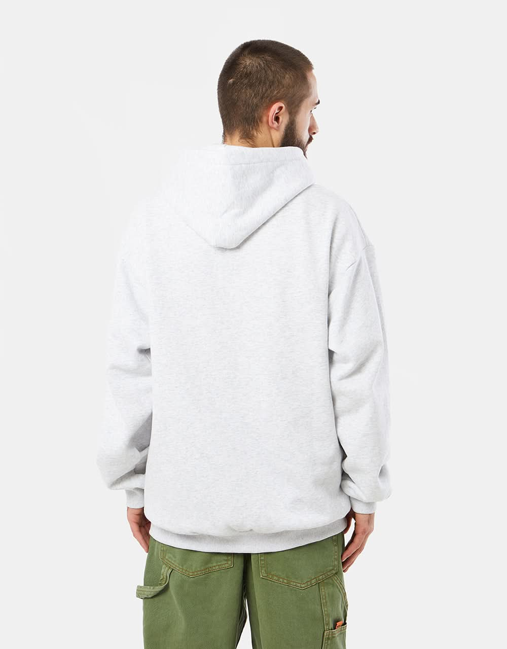 Butter Goods Windflowers Pullover Hoodie - Ash Grey