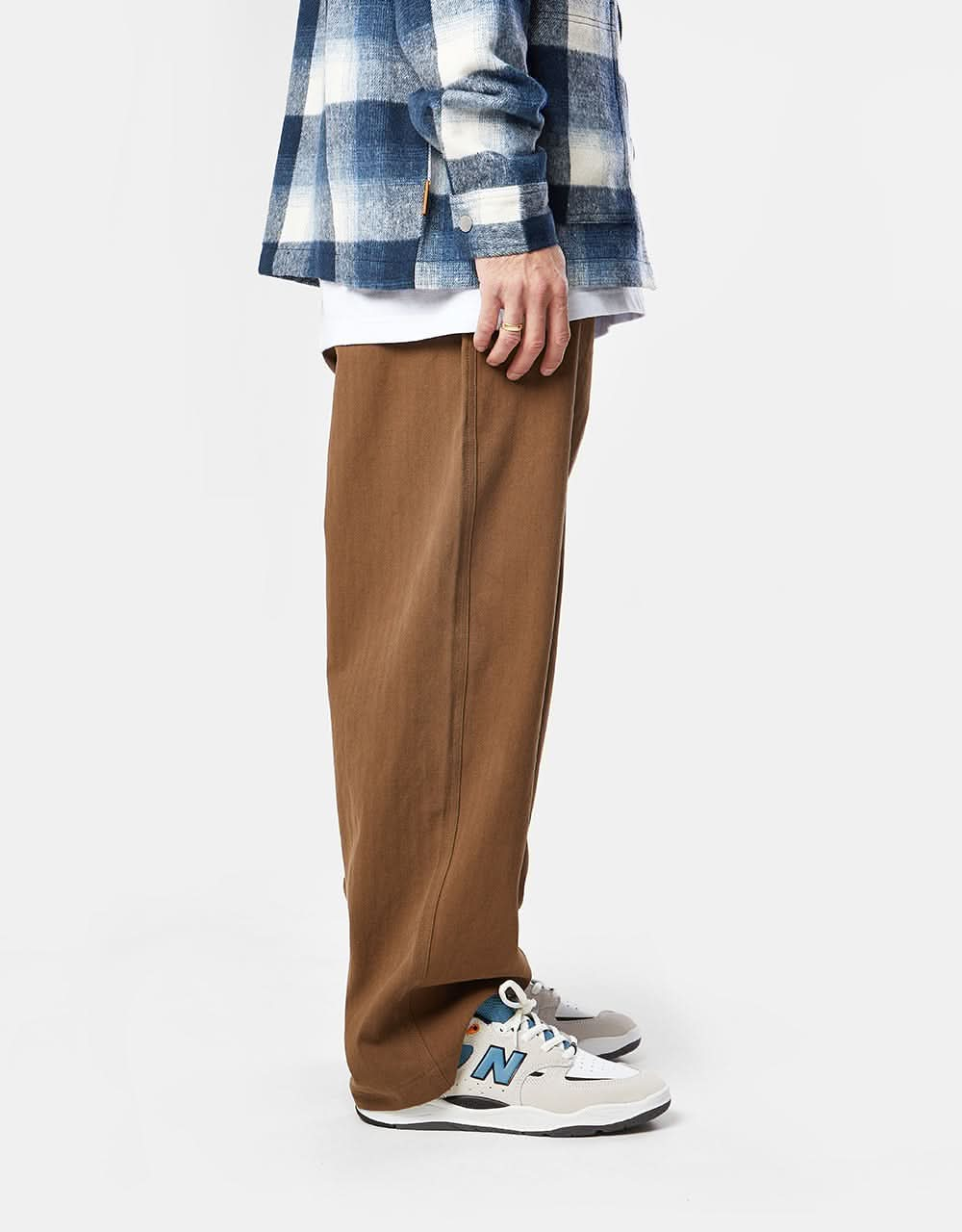 Butter Goods Wide Leg Pant - Brown