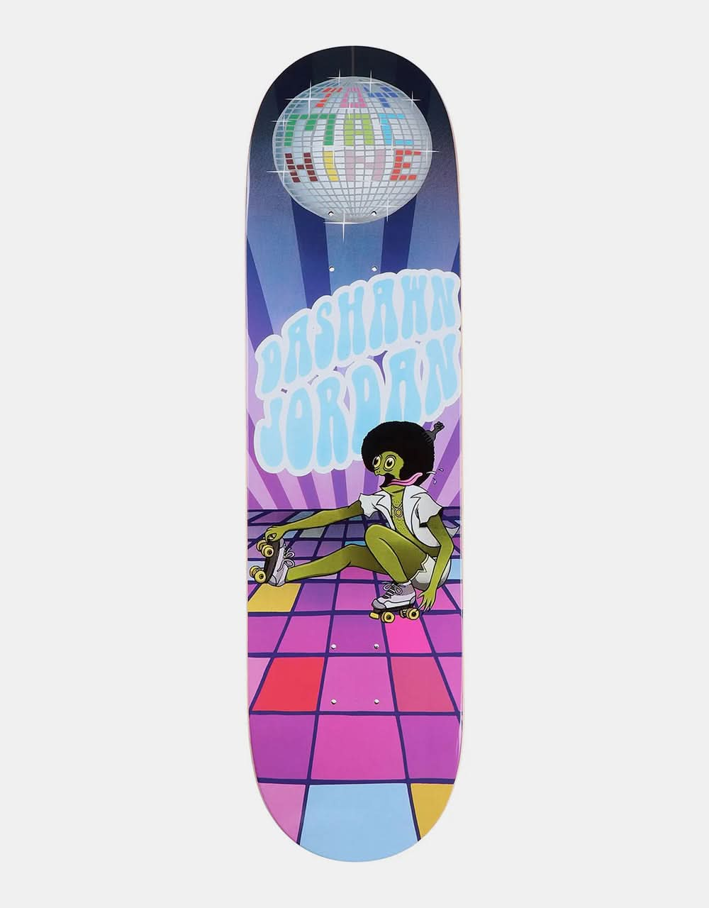 Toy Machine Dashawn Roller Disco Skateboard Deck - 8.25"