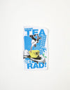 Lovenskate Drink Tea Get Rad Iron On Patch - Multi