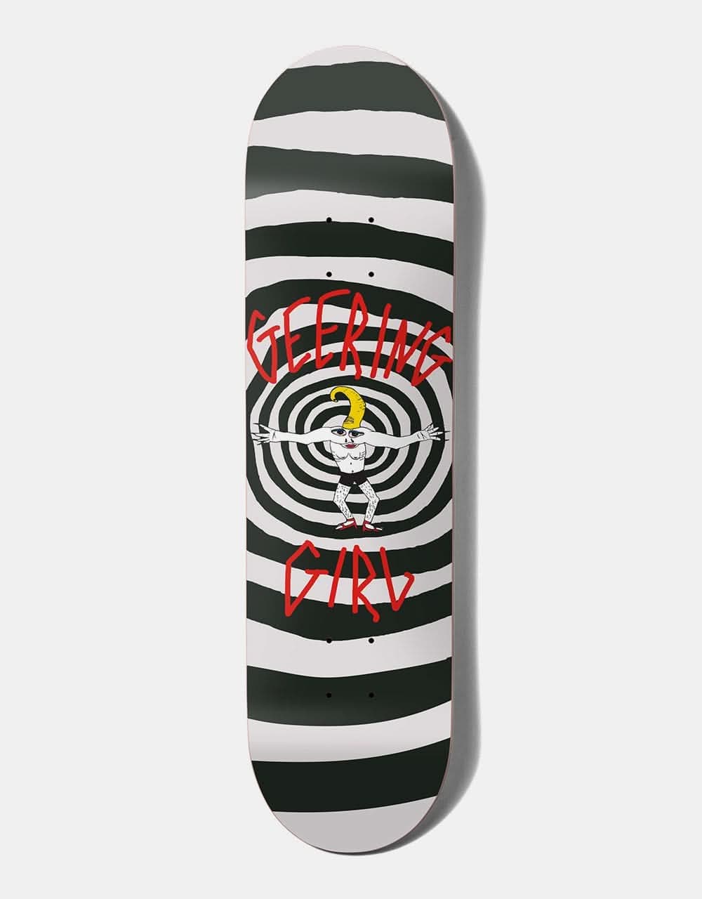 Girl Geering Vertigirl Skateboard Deck - 8.5"