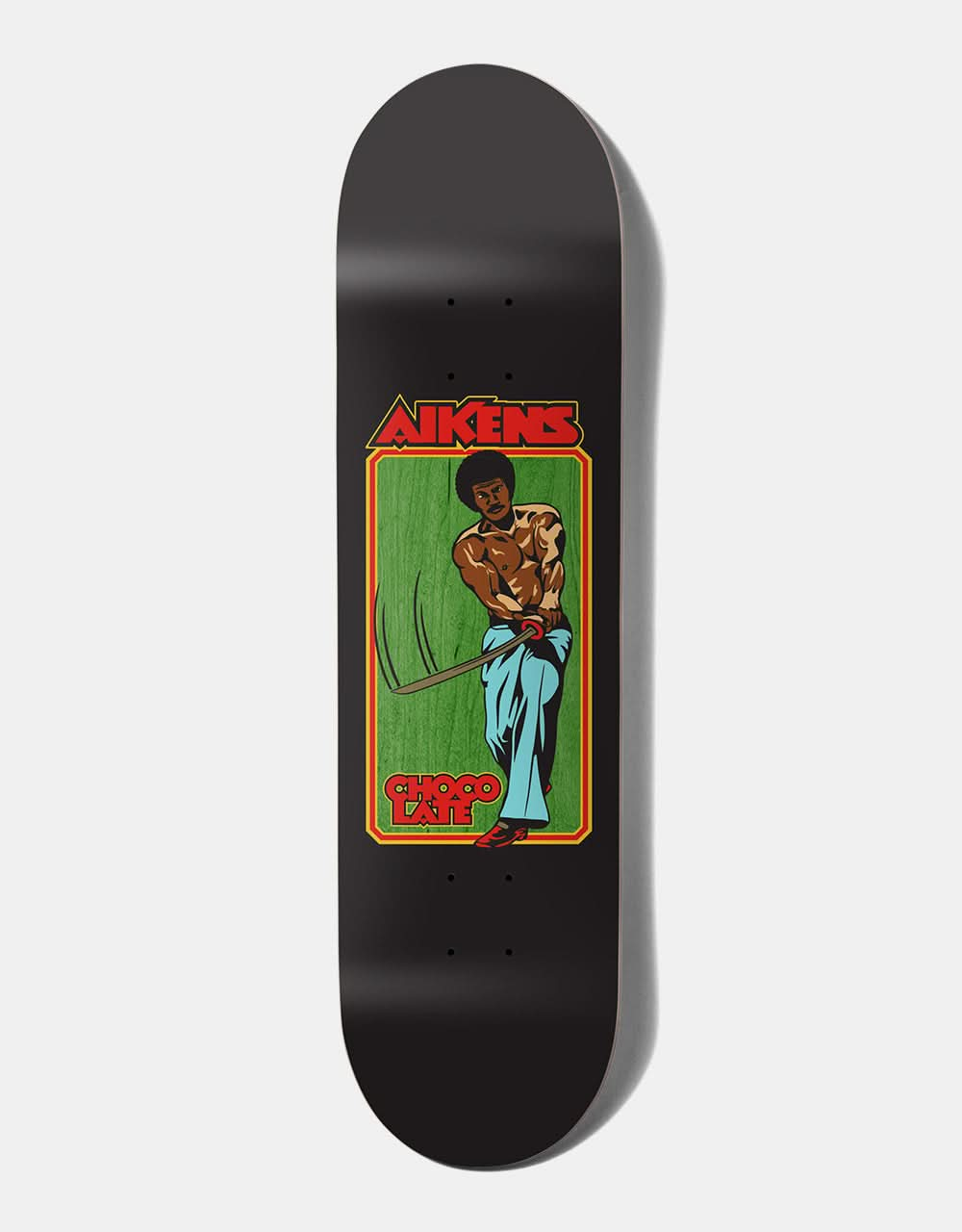 Chocolate Aikens Kung-Fu Carlise Skateboard Deck - 8.25"