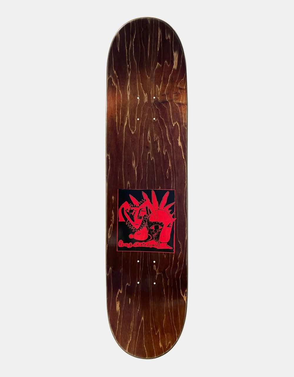 Frog Spikey Man Skateboard Deck - 8.5"