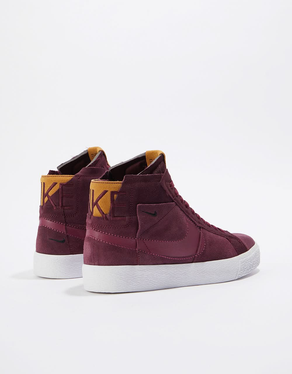 Nike SB Zoom Blazer Mid Premium Skateschuhe – Nachtkastanienbraun/Rosewood-Nachtkastanienbraun-Weiß