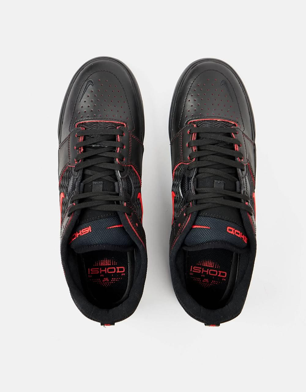 Scarpe da skate Nike SB Ishod Premium - Nero/Rosso Università-Nero-Nero