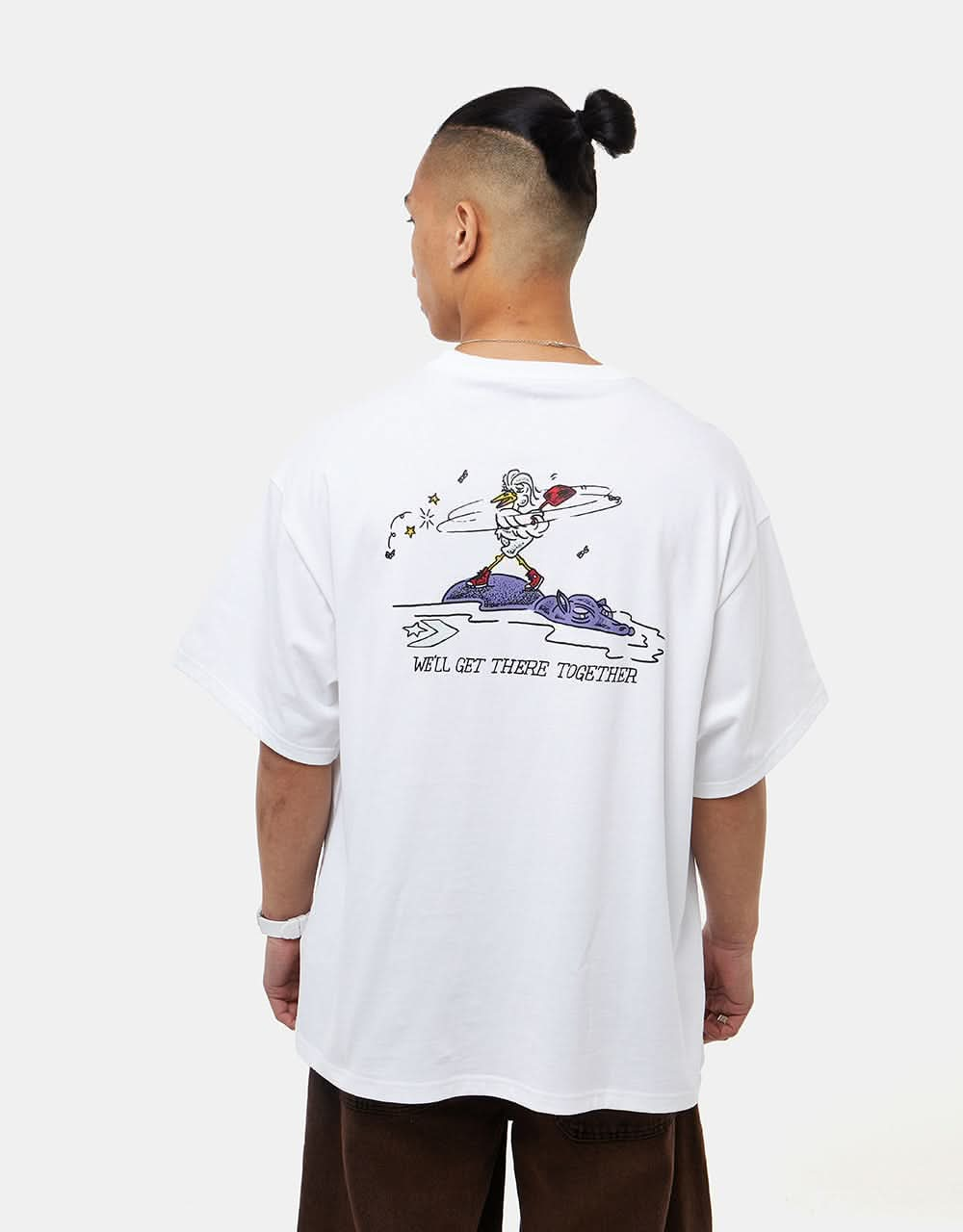 Converse Swamp Pals T-Shirt - White