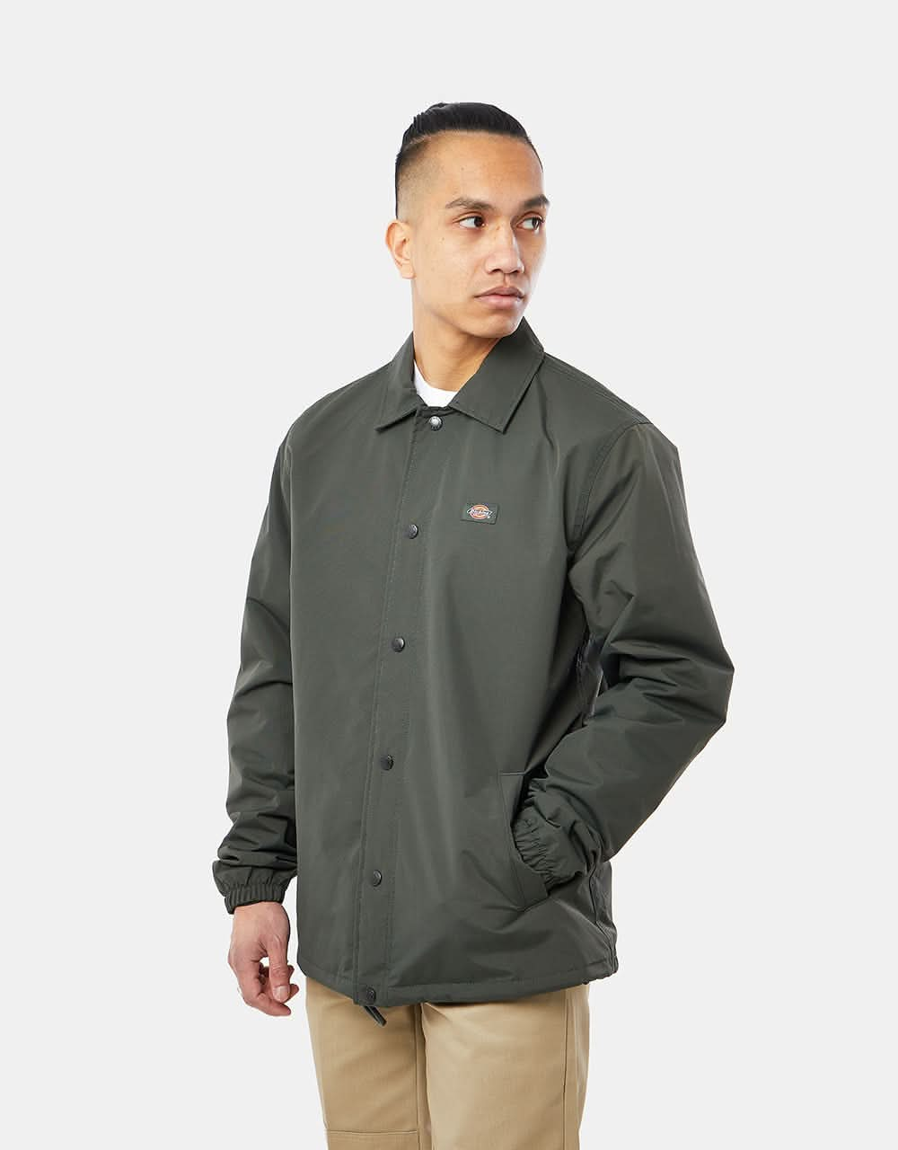 Dickies Oakport Coach Jacket - Olive Green