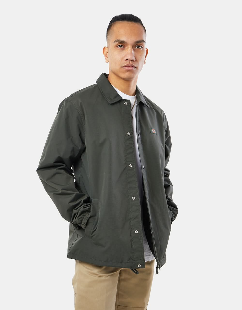 Dickies Oakport Coach Jacket - Olive Green