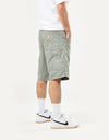 Short Carhartt WIP Single Knee - Yucca (teint en vêtement)