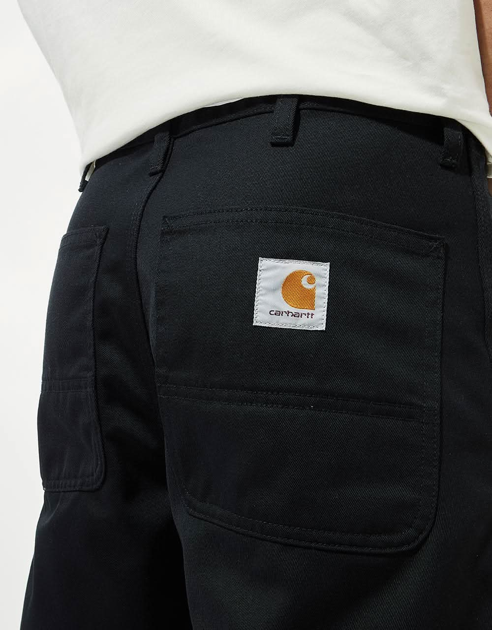 Carhartt WIP Simple Short - Black (Rinsed)