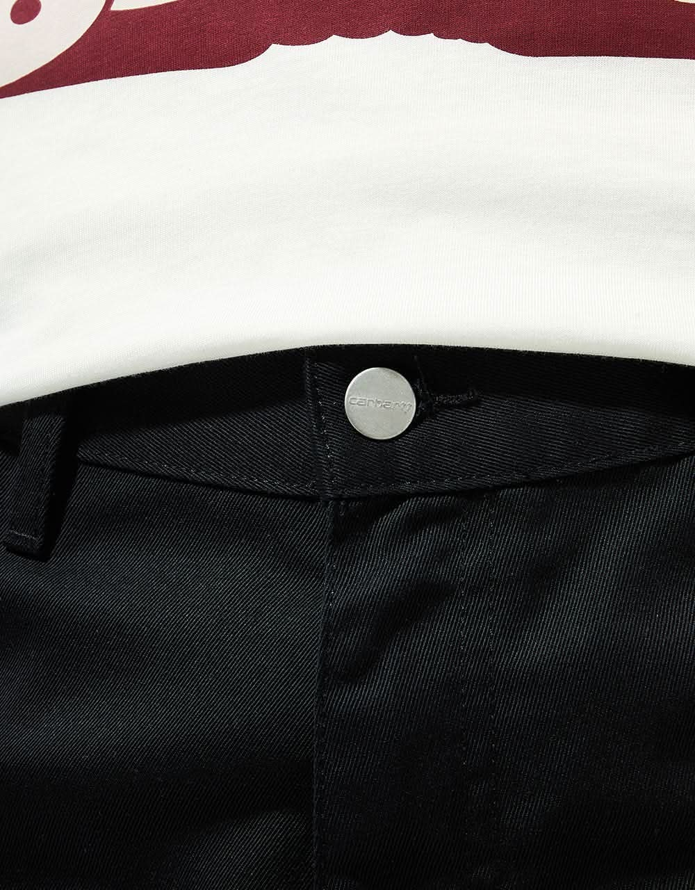 Carhartt WIP Simple Short - Black (Rinsed)