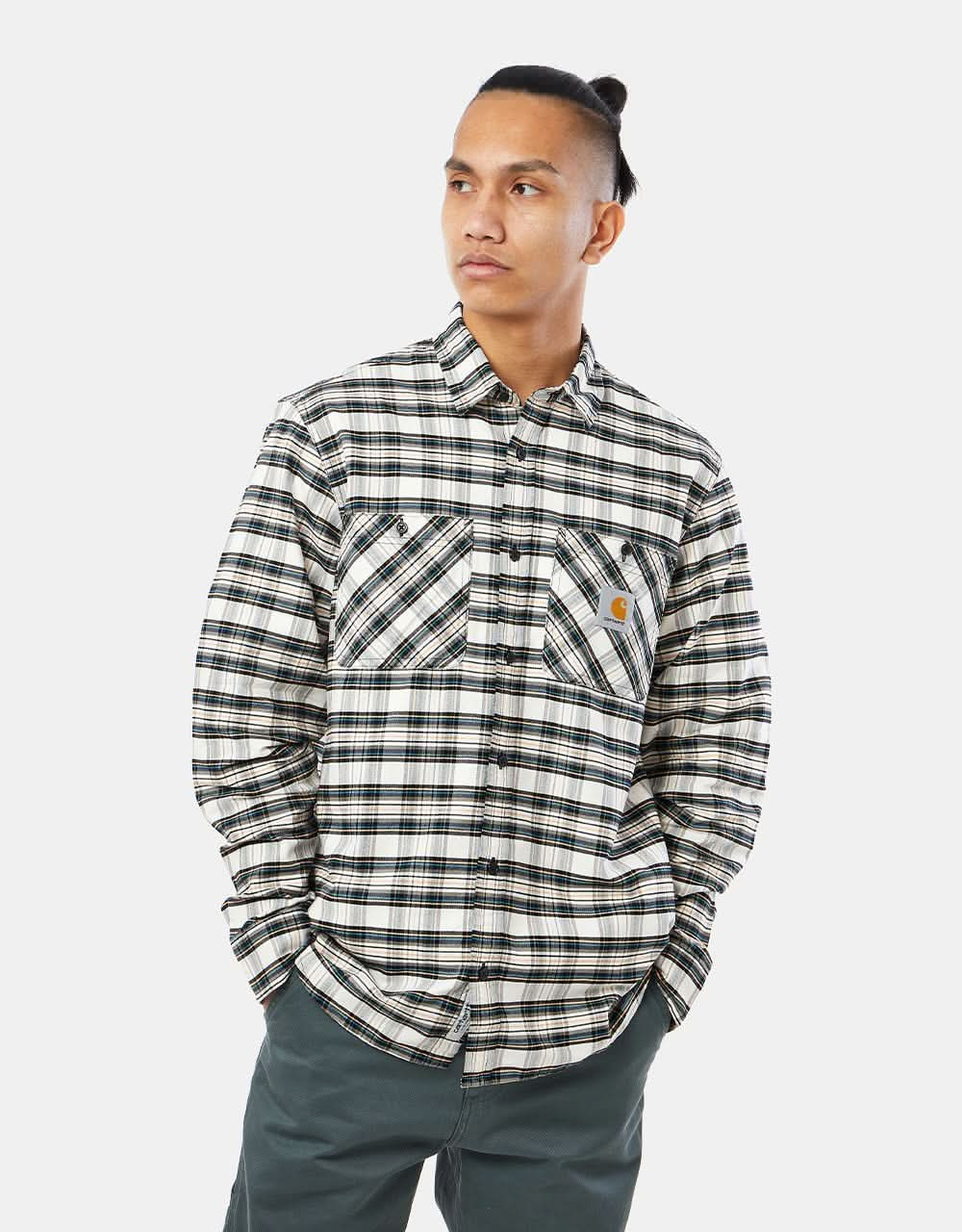 Carhartt WIP L/S Solander Shirt - Solander Check/Wax