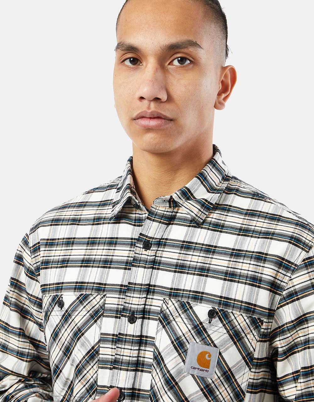 Carhartt WIP L/S Solander Shirt - Solander Check/Wax