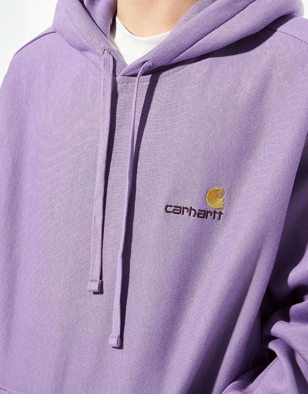 Carhartt WIP Hooded American Script Sweat - Violanda