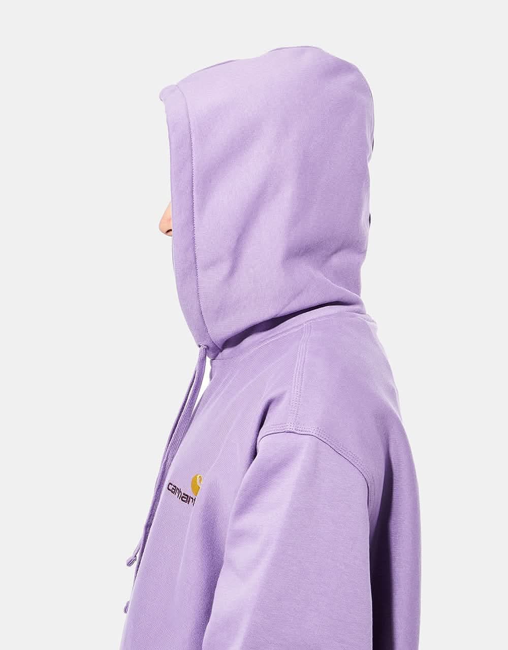 Carhartt WIP Hooded American Script Sweat - Violanda