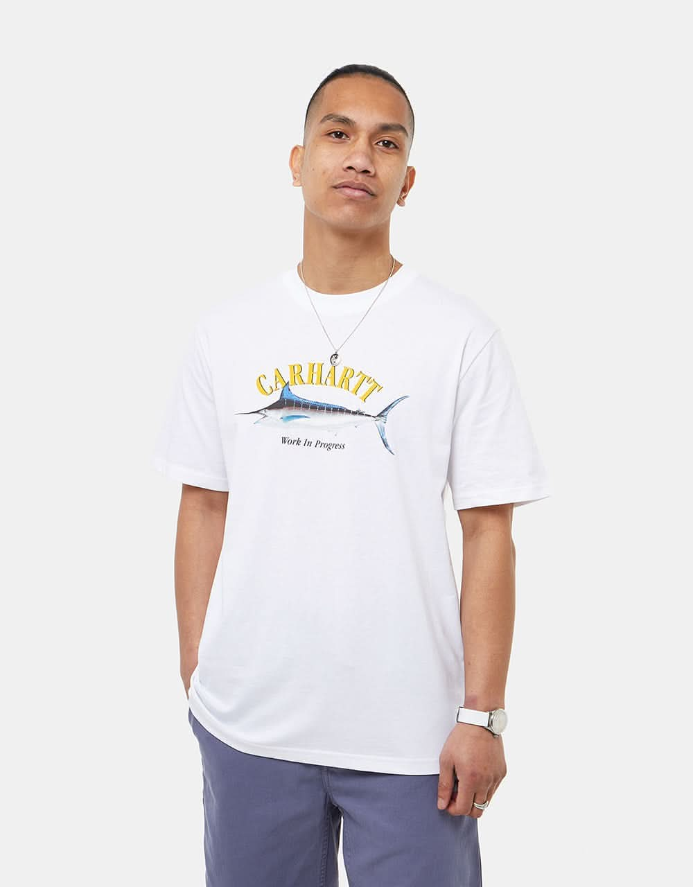 Carhartt WIP S/S Marlin T-Shirt - White