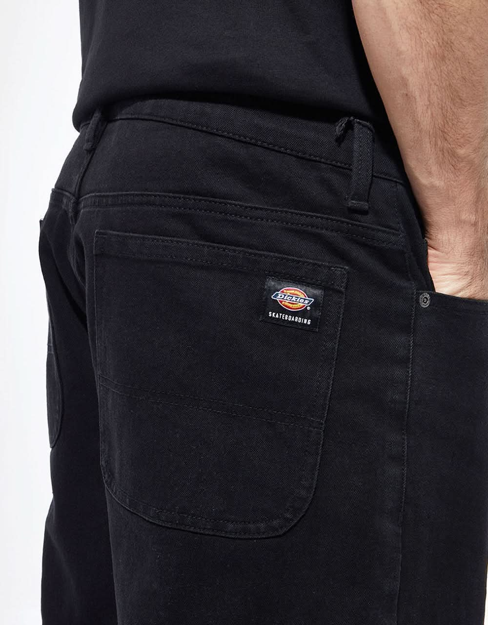 Dickies Wingville Loose Denim Short - Black